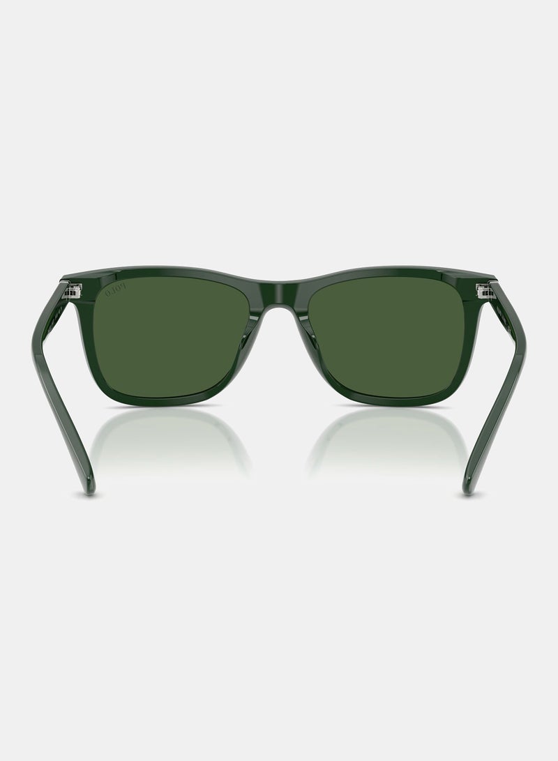 بولو نظارة شمسية بإطار كامل مربع 4220U, 55, 6140, 71 - Image 3